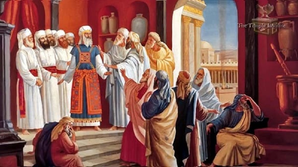 Os Apóstolos Diante do Sinédrio